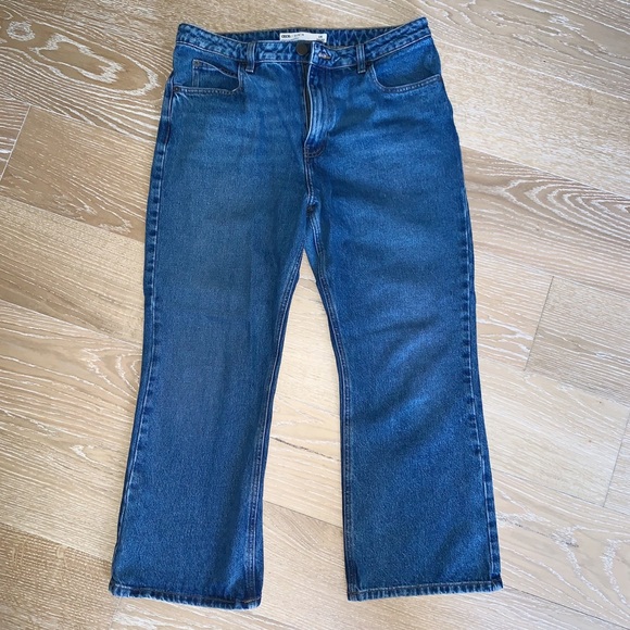 ASOS Design Denim Crop Flare Jeans - Picture 3 of 5